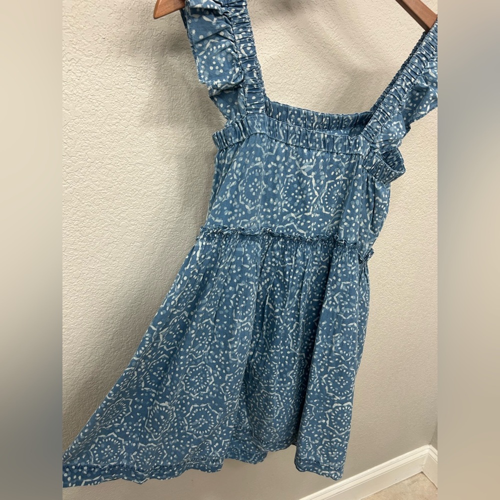 Madewell Fluttersleave Ruffle Floral Mini Dress - Picture 6 of 6